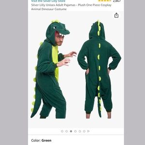 Unisex Dinosaur Pajamas / costume